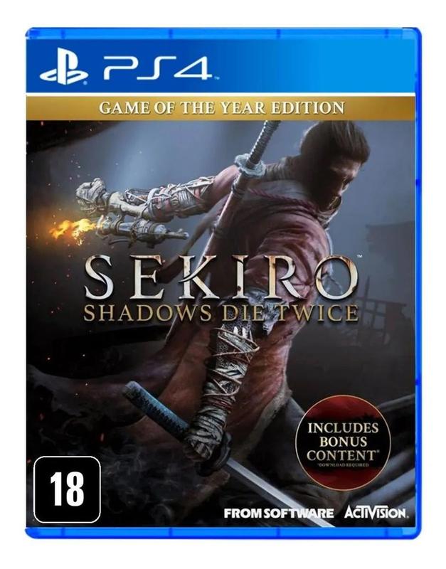 Sekiro Shadow Die Twice Goty Edition PS4 - Activision - Revista HQ
